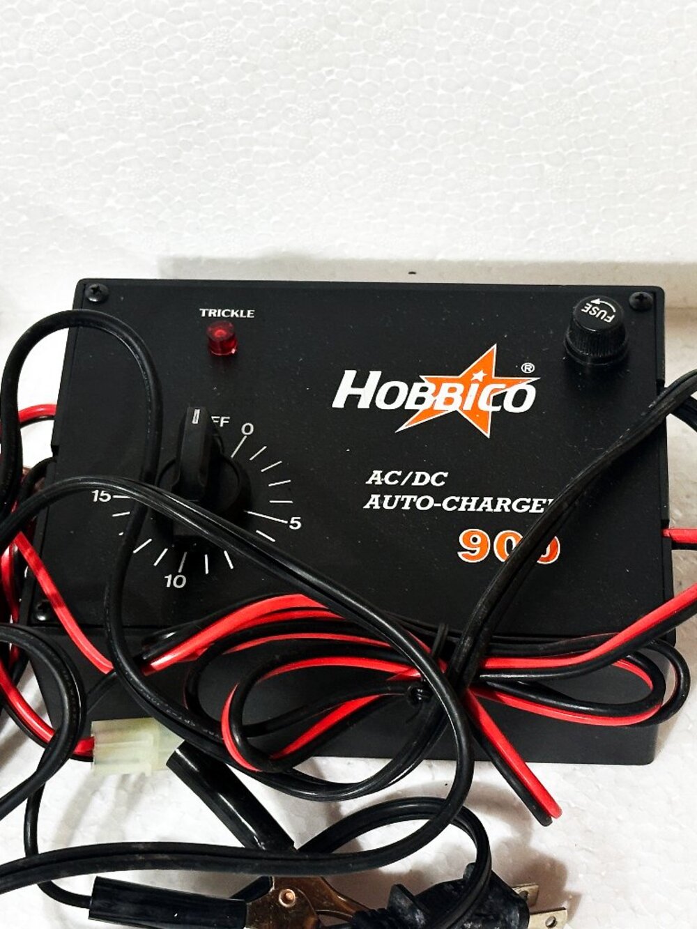 Vintage Hobbico 900 AC/DC Auto Charger RC Battery Charger w/ Original Box